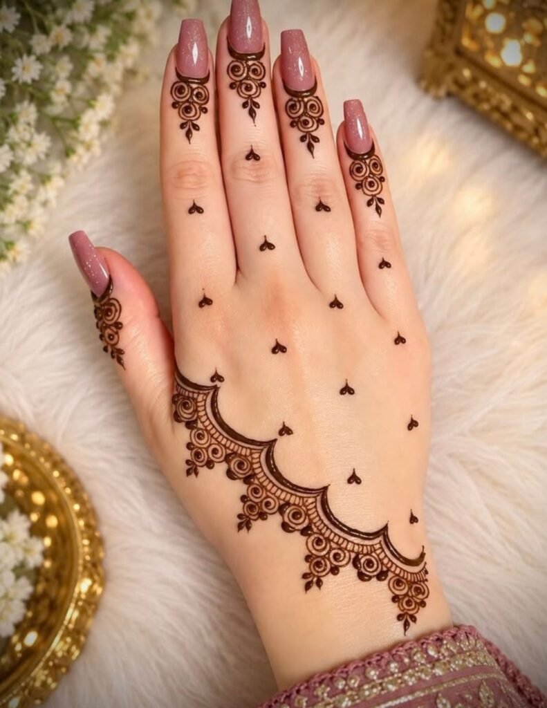 aesthetic mehndi design