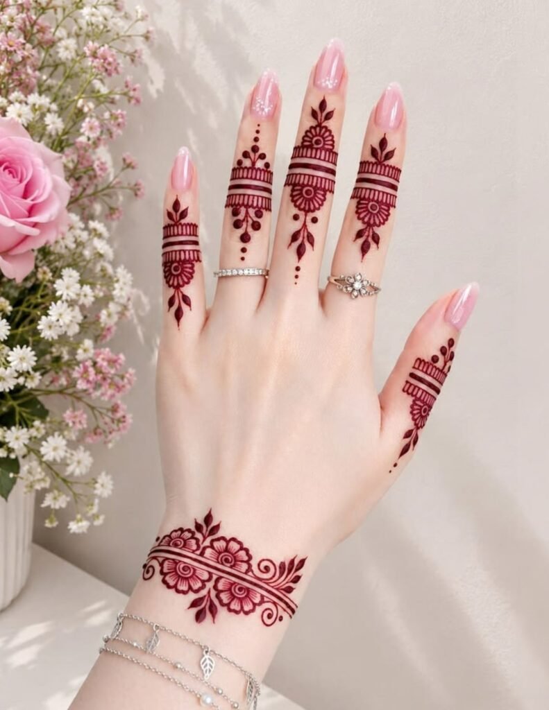 bracelet mehndi design