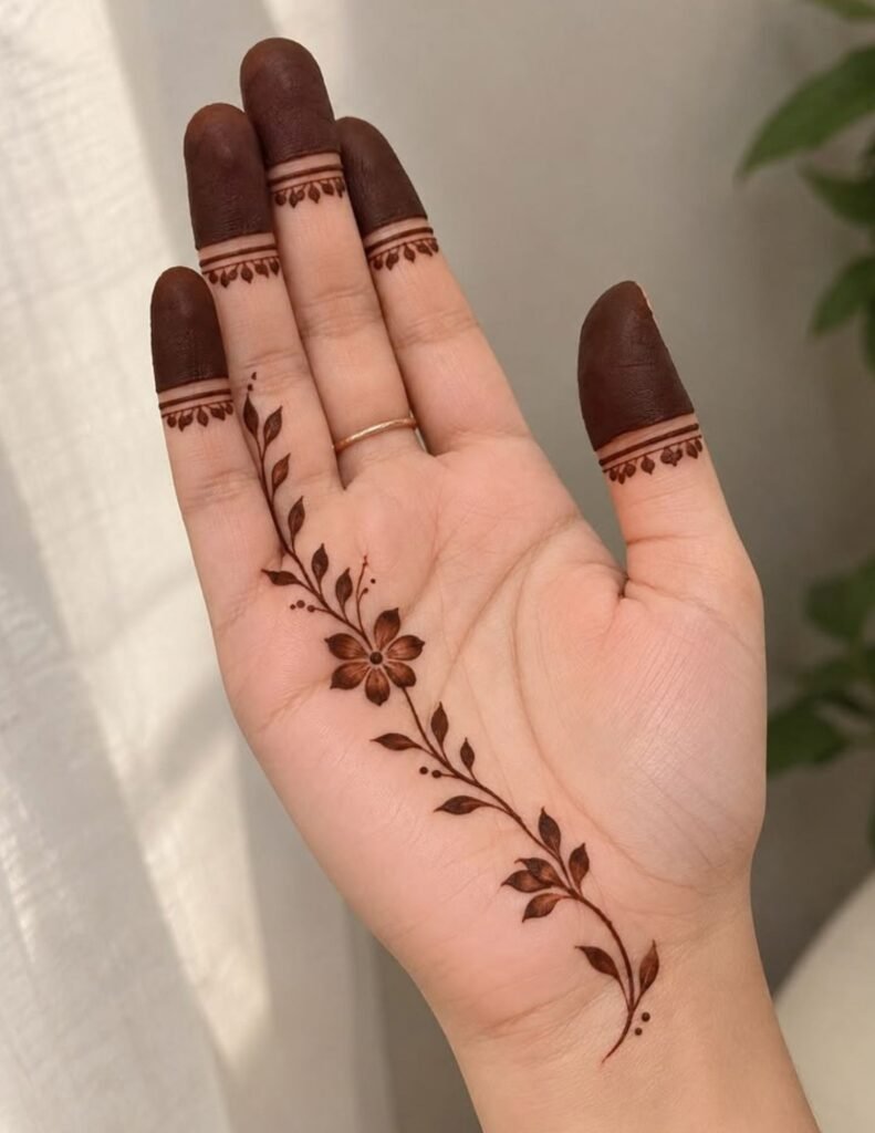 simple mehndi design